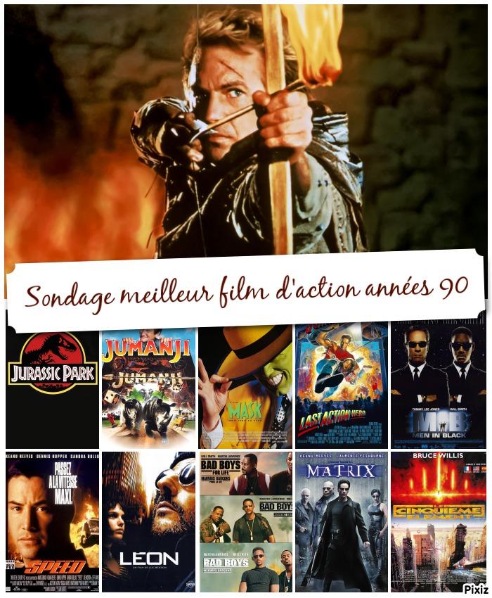 Sondage meilleur film d action annees 90